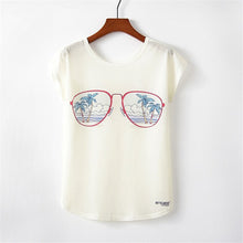 Load image into Gallery viewer, Alisister Women Painting Art T Shirts Print Rainbow Unicorn Pony T-shirt Horse/Grumpy Cat/Marilyn Monroe Flamingos Tees Tops
