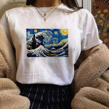 Load image into Gallery viewer, 2019 Monroe Sketch Retro Print Elements Customizable Stranger T-Shirt