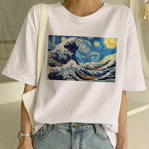 New Van Gogh T Shirt Art Painting